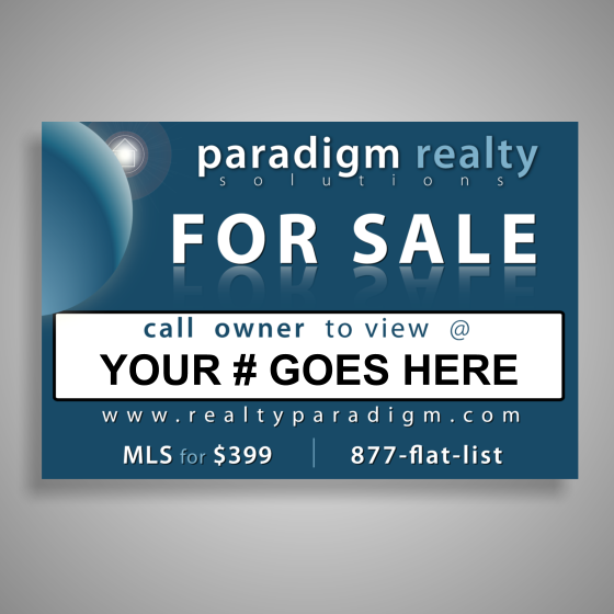 INDIANA REAL ESTATE SIGN