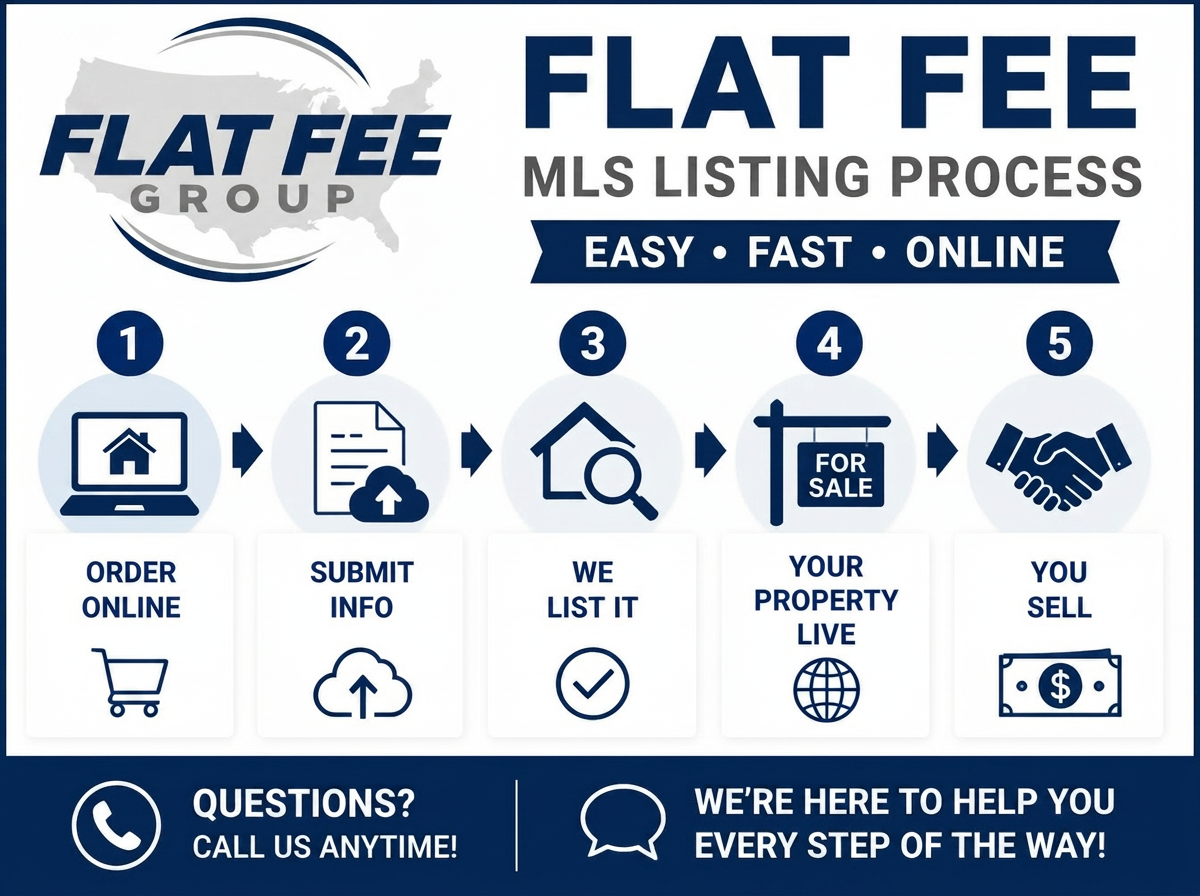 Flat Fee MLS Listing Process